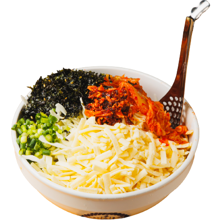 Korean-Style Kimchi Monja