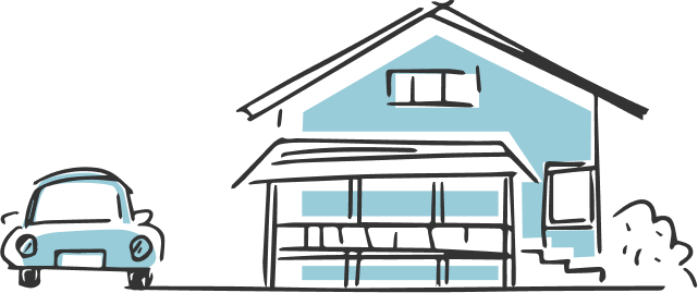 家のイラスト